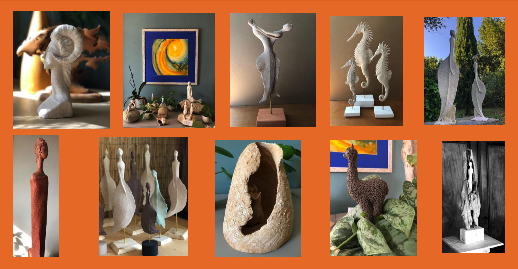 Nicky Peetermans's sculptures